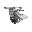 6.05289.455 COND MTG64 BRK1 Colson Kingpinless Swivel Caster