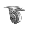 6.05289.455 MTG64 Colson Kingpinless Swivel Caster