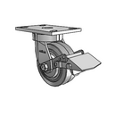 6.05289.459 BRK1 TG1 Colson Kingpinless Swivel Caster