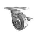 6.05289.459 MTG4 BRK3 TG2 Colson Kingpinless Swivel Caster