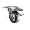 6.05289.4B1 MTG64 BRK3 TG1 Colson Kingpinless Swivel Caster