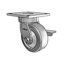 6.05289.4E1 MTG4 BRK3 TG1 Colson Kingpinless Swivel Caster