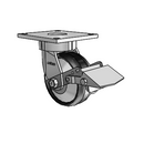 6.05289.531 MTG4 BRK1 TG1 Colson Kingpinless Swivel Caster