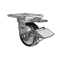 6.05289.531 MTG64 BRK1 TG1 Colson Kingpinless Swivel Caster