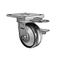 6.05289.531 MTG64 BRK3 TG1 Colson Kingpinless Swivel Caster