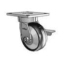 6.05289.539 MTG4 BRK3 TG1 Colson Kingpinless Swivel Caster