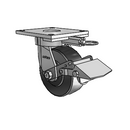 6.05289.5PN MTG64 BRK1 Colson Kingpinless Swivel Caster