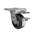 6.05289.641.7 MTG64 BRK3 Colson Kingpinless Swivel Caster