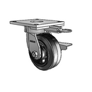 6.05289.649.7 MTG64 BRK3 Colson Kingpinless Swivel Caster