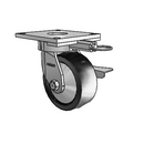 6.05289.839 MTG64 BRK3 TG1 Colson Kingpinless Swivel Caster