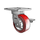 6.05289.921 MTG4 BRK3 Colson Kingpinless Swivel Caster