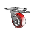 6.05289.929 MTG64 Colson Kingpinless Swivel Caster