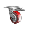 6.05289.929 MTG64 TG1 Colson Kingpinless Swivel Caster