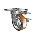 6.05289.931.3 MTG64 BRK3 Colson Kingpinless Swivel Caster