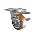 6.05289.931.3 MTG64 BRK3 TG1 Colson Kingpinless Swivel Caster