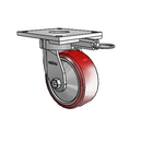 6.05289.931 MTG64 TG1 Colson Kingpinless Swivel Caster