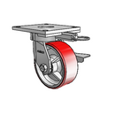 6.05289.949.7 MTG64 BRK3 Colson Kingpinless Swivel Caster
