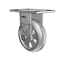 6.06208.5F1 Colson Kingpinless Rigid Caster
