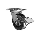 6.06209.331 BRK1 Colson Swivel Caster