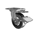 6.06209.335 BRK1 MTG62 TG1 Colson Swivel Caster