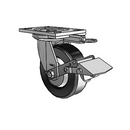 6.06209.339 BRK1 MTG62 TG1 Colson Swivel Caster