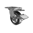 6.06209.455.2 BRK1 MTG62 Colson Swivel Caster