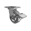 6.06209.459 BRK1 TG2 Colson Swivel Caster
