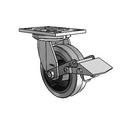 6.06209.459 COND BRK1 Colson Swivel Caster