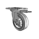 6.06209.4P5 MTG52 TG2 Colson Swivel Caster