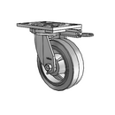6.06209.4P5 MTG62 TG1 Colson Swivel Caster