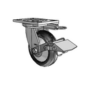 6.06209.5B5 BRK1 MTG62 TG1 Colson Swivel Caster