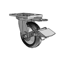 6.06209.5B9 BRK1 MTG62 TG1 Colson Swivel Caster