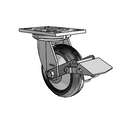 6.06209.5B9 BRK1 TG1 Colson Swivel Caster
