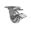 6.06209.5E5 BRK1 MTG62 TG1 Colson Swivel Caster