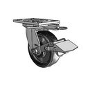 6.06209.831 EN BRK1 MTG62 Colson Swivel Caster