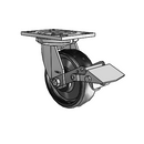 6.06209.8P5 EN BRK1 Colson Swivel Caster