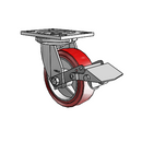 6.06209.925 BRK1 Colson Swivel Caster