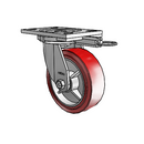 6.06209.929 MTG62 Colson Swivel Caster