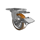 6.06209.931.3 BRK1 MTG52 TG1 Colson Swivel Caster