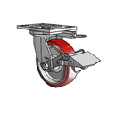 6.06209.935 BRK1 MTG62 Colson Swivel Caster
