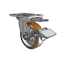 6.06209.939.3 BRK1 MTG52 Colson Swivel Caster