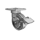 6.06289.451 MTG4 BRK1 TG1 Colson Kingpinless Swivel Caster