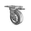 6.06289.455 MTG62 Colson Kingpinless Swivel Caster