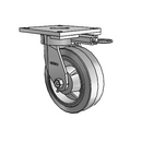 6.06289.455 MTG64 Colson Kingpinless Swivel Caster