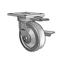 6.06289.4E1 MTG64 BRK3 TG1 Colson Kingpinless Swivel Caster