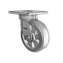 6.06289.4E9 MTG4 Colson Kingpinless Swivel Caster