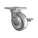 6.06289.4E9 MTG4 BRK3 TG1 Colson Kingpinless Swivel Caster