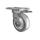 6.06289.4F5 MTG62 TG1 Colson Kingpinless Swivel Caster
