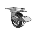 6.06289.4P5.2 MTG62 BRK1 Colson Kingpinless Swivel Caster