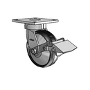 6.06289.534 MTG4 BRK1 TG1 Colson Kingpinless Swivel Caster